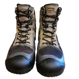Keen Black and Gray Hiking Boots with Rubber Steel Toe Cap Sz 13D Keen | Shoes | Keen Black And Gray Hiking Boots With Rubber  main image 3